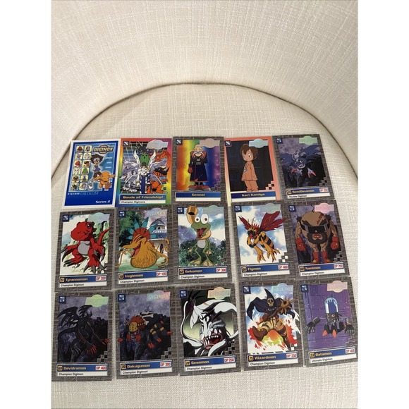 Digimon Animated Series 2 - Complete 32 Card Base Set | Upper Deck 2000 | NM Digimon Animated Series 2 - Complete 32 Card Base Set | Upper Deck 2000 | NM